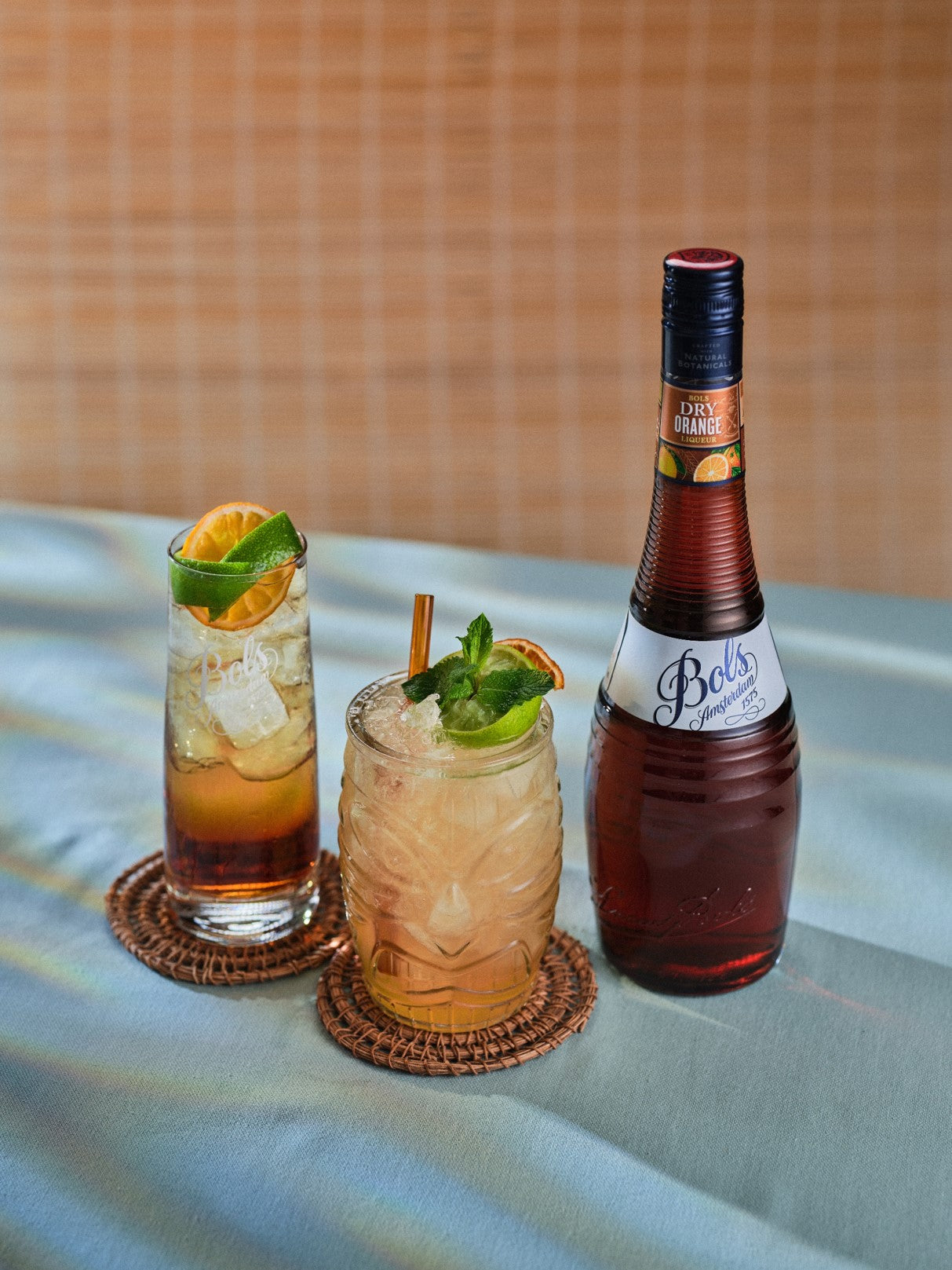 Aged Mai Tai Cocktail Recipe with Bols Dry Orange and Barrel Aged Genever Products