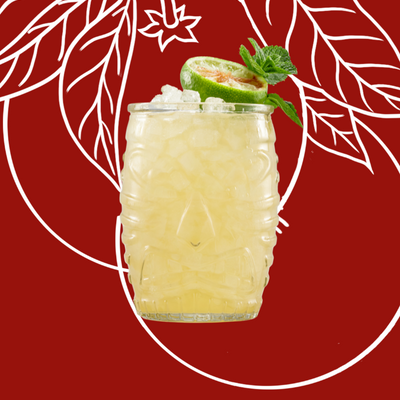 Aged Mai Tai Cocktail Recipe with Bols Dry Orange and Barrel Aged Genever Products