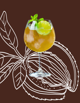 Amaretto Spritz Cocktail Recipe with Bols Amaretto Products