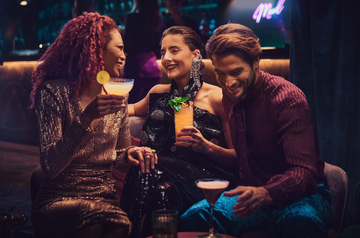 Banana Daiquiri Cocktail Recipe with Bols Banana Products at Party Drinks