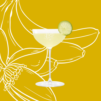 Banana Daiquiri Cocktail Recipe with Bols Banana Products