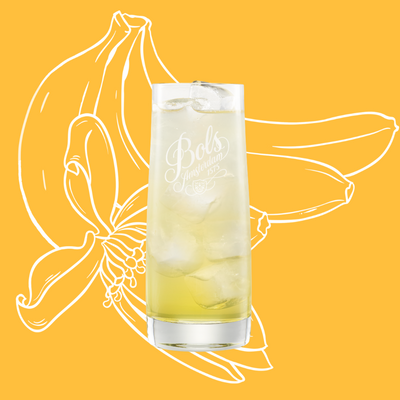 Banana Easy Mix Cocktail Recipe with Bols Banana Products