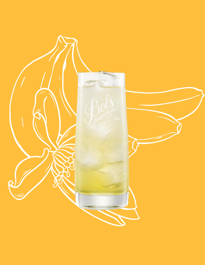 Banana Easy Mix Cocktail Recipe with Bols Banana Products
