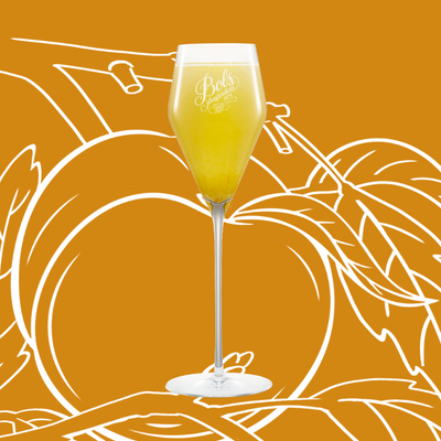 Bellini Cocktail Recipe with Bols Peach Products