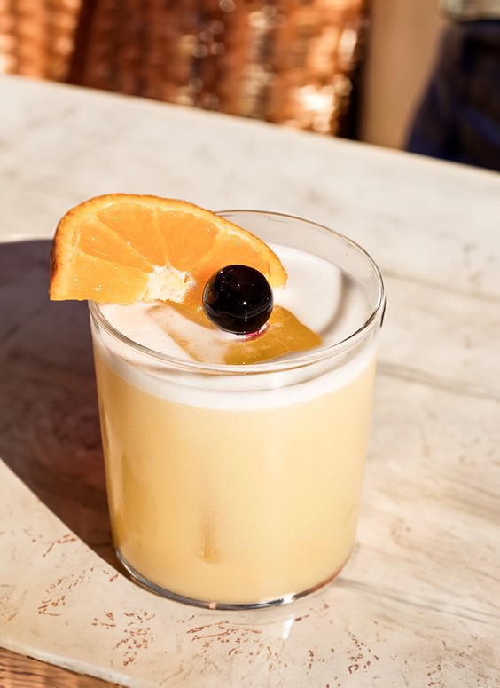 Butterscotch Sour Cocktail Recipe with Bols Butterscotch Products