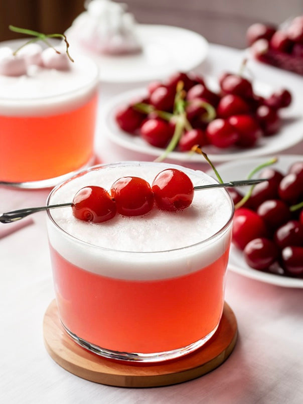 Cherry Sour Cocktail Recipe with Bols Cherry Brandy Products