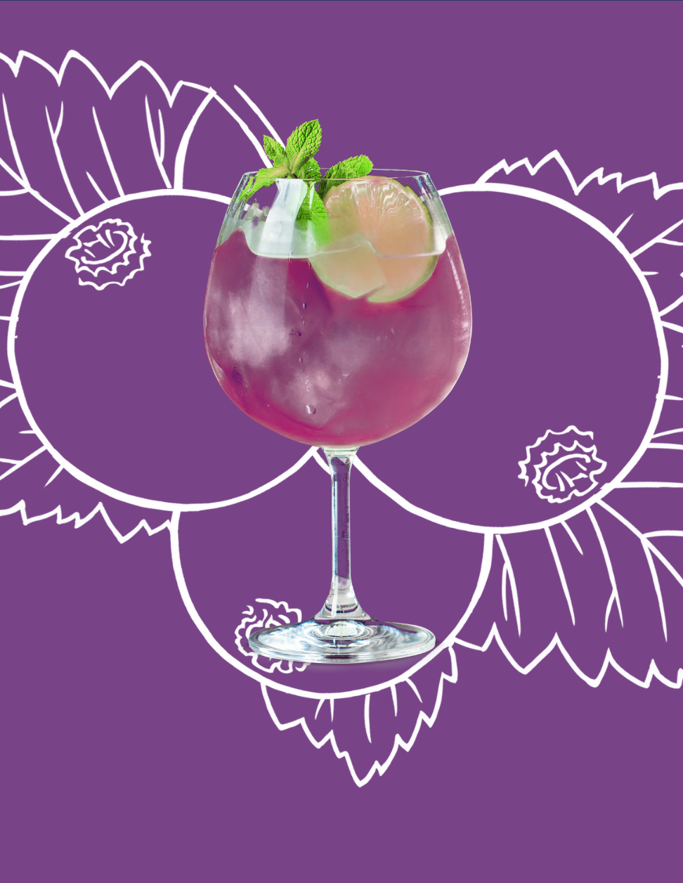 Crème de Cassis Spritz Cocktail Recipe with Bols Crème de Cassis Products
