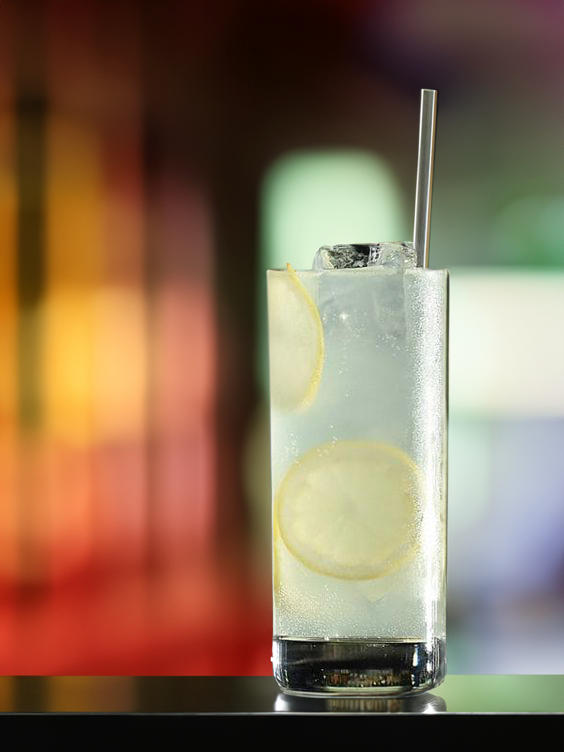 Elderflower Collins Cocktail Recipe with Bols Elderflower and Genever Products