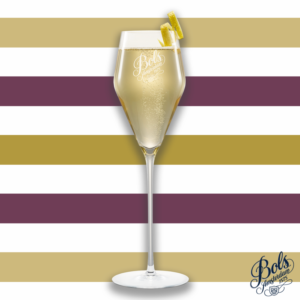 Elderflower Royale Cocktail Recipe with Bols Elderflower Products