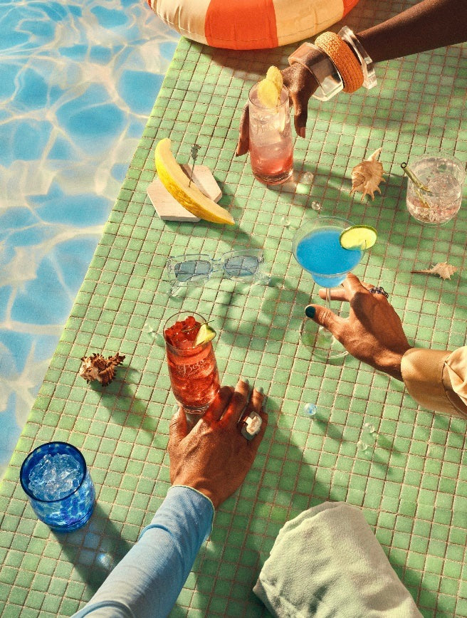 Ginger Melon Cocktail Recipe with Bols Watermelon and Ginger Products in Summer