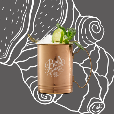 Ginger Mule Cocktail Recipe with Bols Genever Original Products