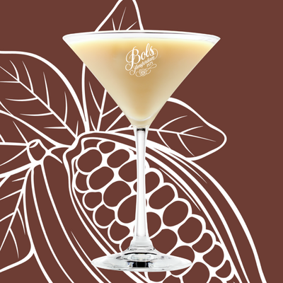 Golden Cadillac Cocktail Recipe with Bols Cacao White Products