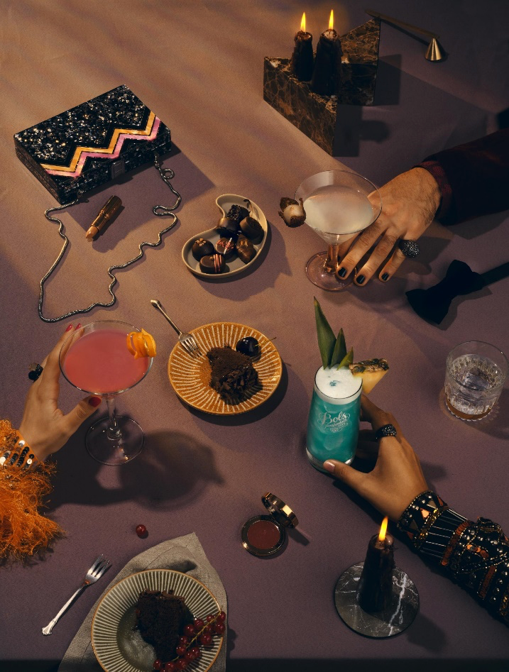 Lychee Martini Cocktail Recipe with Bols Lychee and Vodka Products