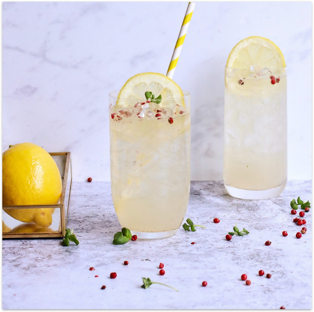 Lychee Rickey Cocktail Recipe with Bols Lychee Products