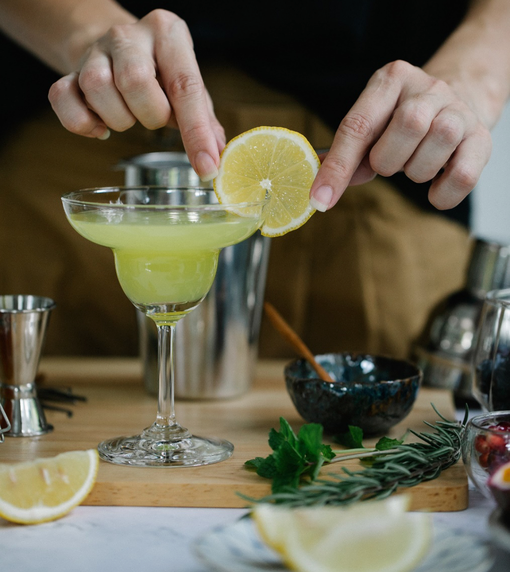 Mango Margarita Cocktail Recipe with Bols Mango and Triple Sec Products