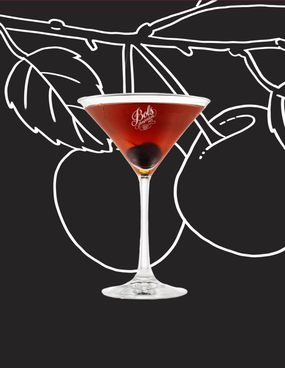 Manhattan Cocktail Recipe with Bols Barrel Aged Genever Products