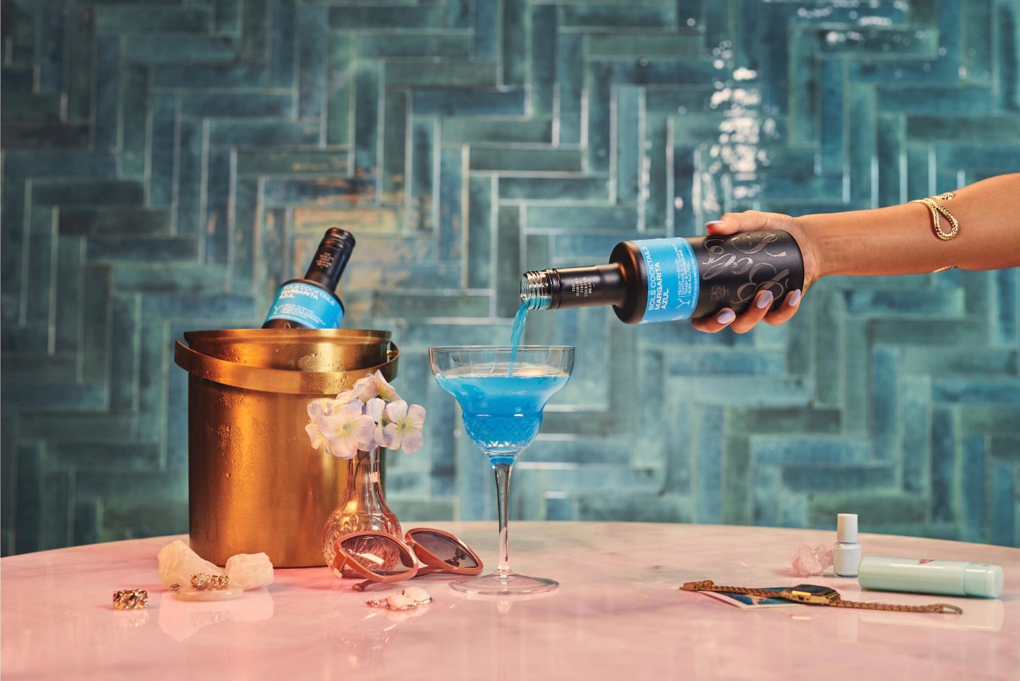Margarita Azul Cocktail Recipe with Bols Ready to Enjoy Products