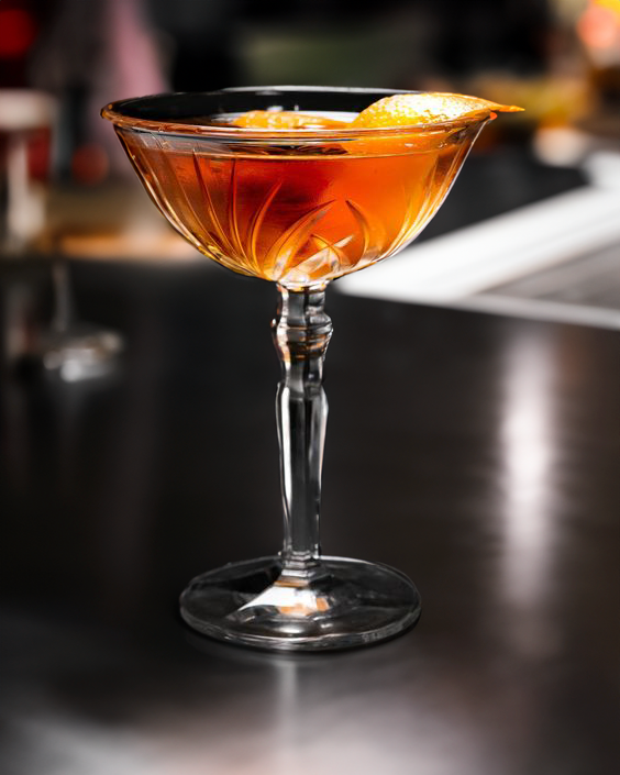 Martinez Cocktail Recipe with Bols Products