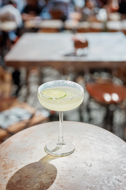 Melon Margarita Cocktail Recipe with Bols Melon Products