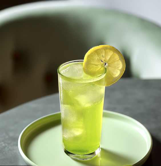 Melon Sour Cocktail Recipe with Bols Melon Products