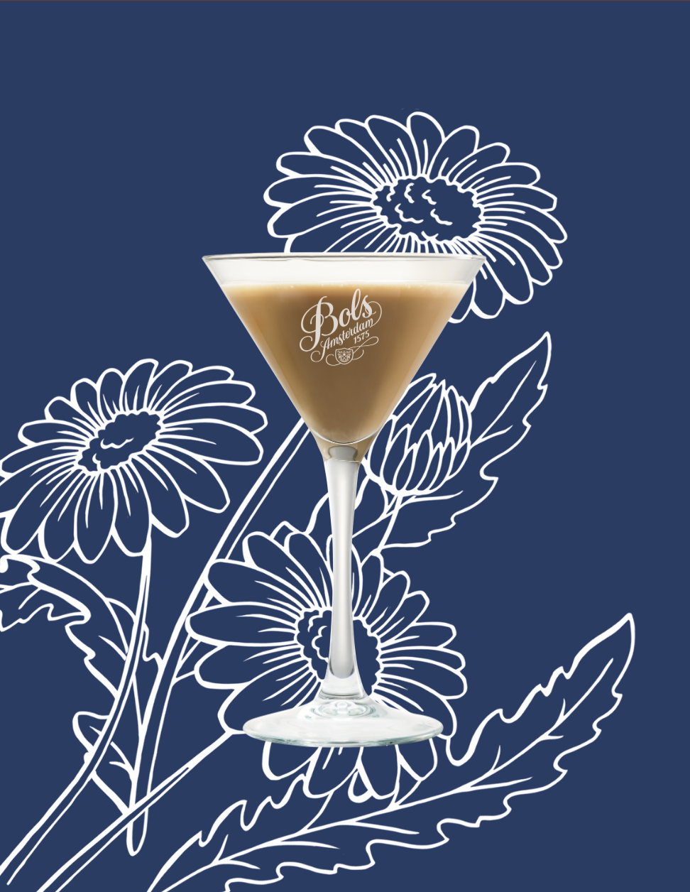 Mud Slide Cocktail Recipe with Bols Cacao Brown and Natural Yoghurt Products