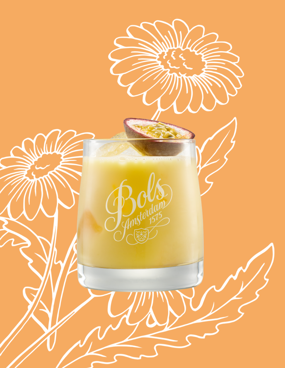 Natural Yoghurt Easy Mix Cocktail Recipe with Bols Natural Yoghurt Products