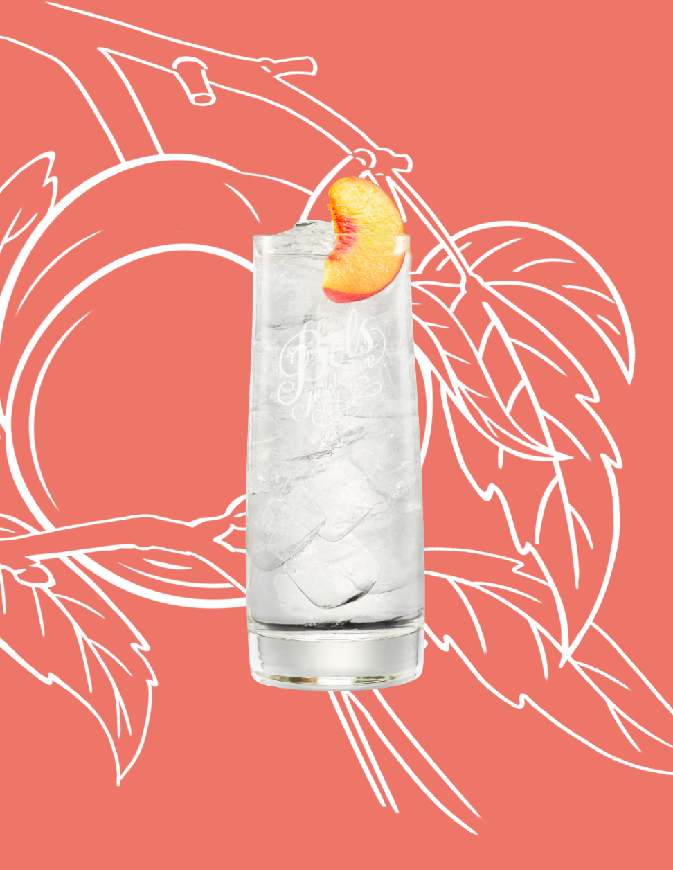 Peach Easy Mix Cocktail Recipe with Bols Peach Products