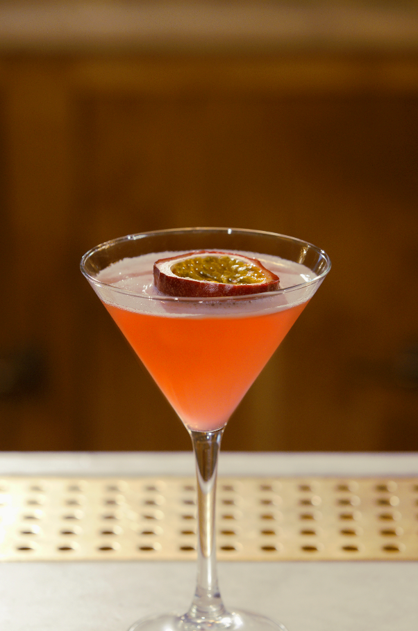 Pornstar Martini Cocktail Recipe with Bols Vodka and Passoa Products