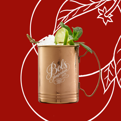 Red Orange Mule Cocktail Recipe with Bols Red Orange Products