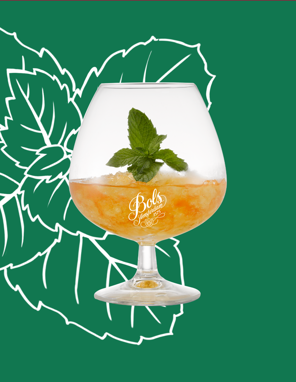 Stinger Cocktail Recipe with Bols Peppermint White Products