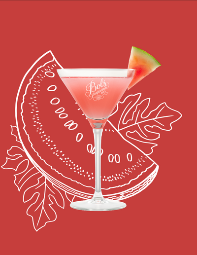 Watermelon Cosmopolitan Cocktail Recipe with Bols Watermelon and Vodka Products