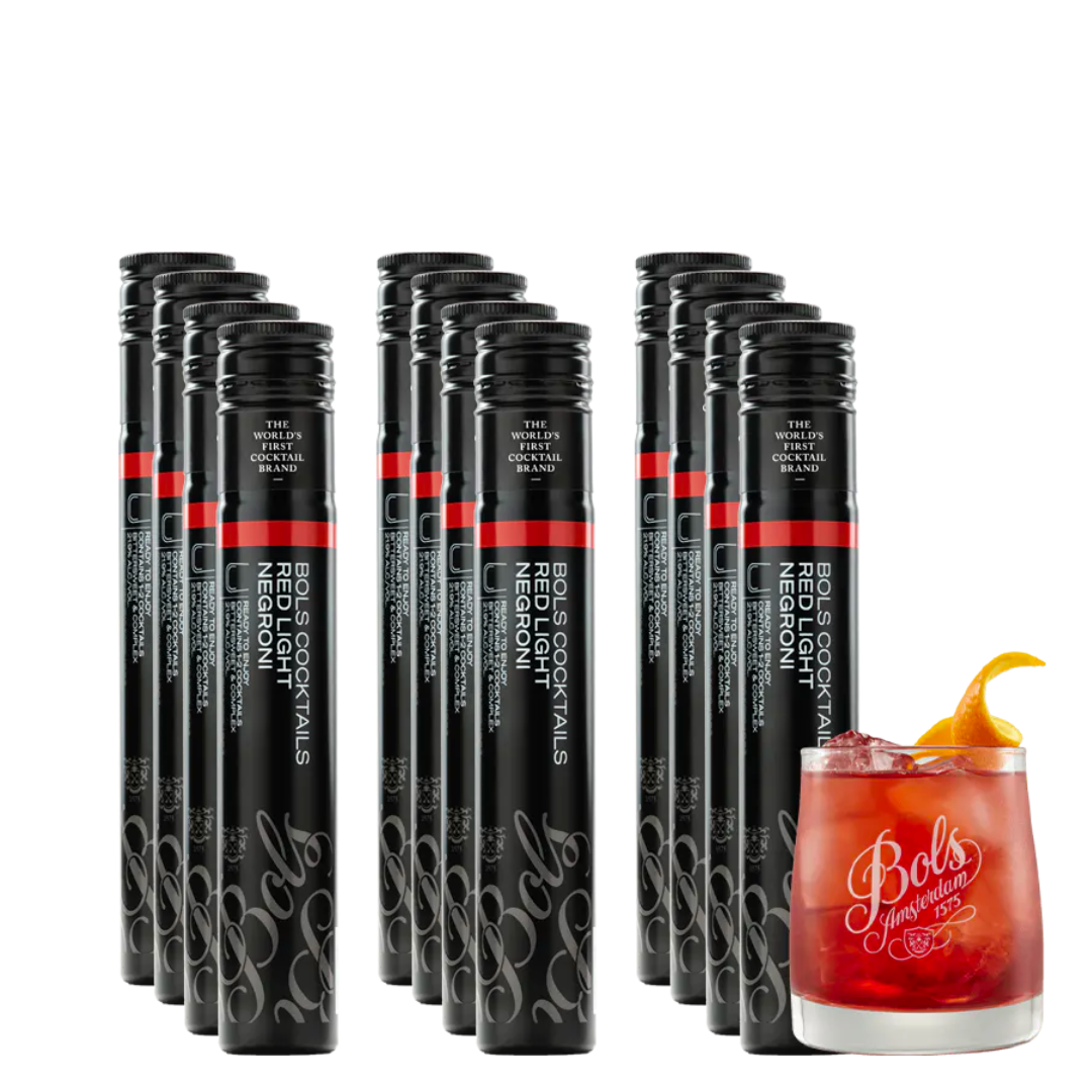 Bols Red Light Negroni Tubes 12-pack