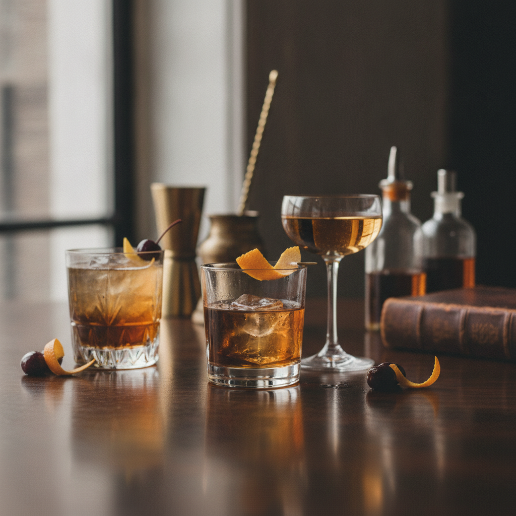 cocktails like old fashioned