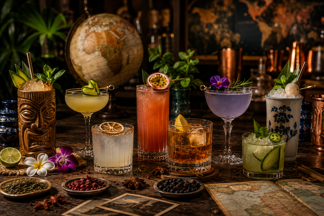 Global cocktail culture: regional influences and styles