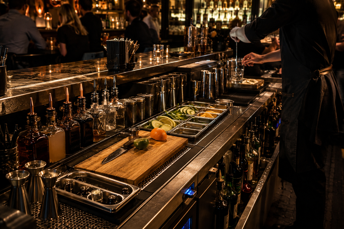 Engineering the profitable bar: A masterclass in station design and workflow efficiency