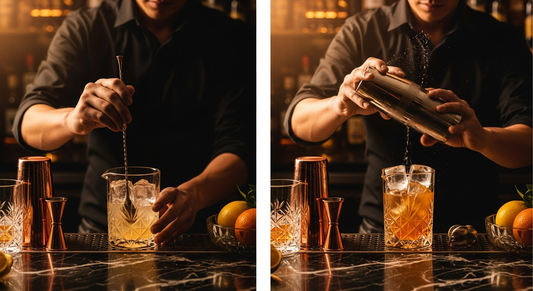 Shaken vs stirred: when to use each technique
