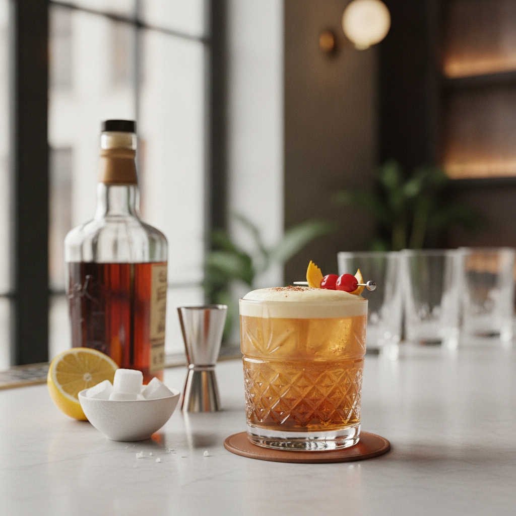 The whiskey sour recipe every home bartender should master