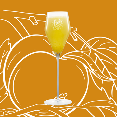 Bellini Cocktail Recipe with Bols Peach Products 