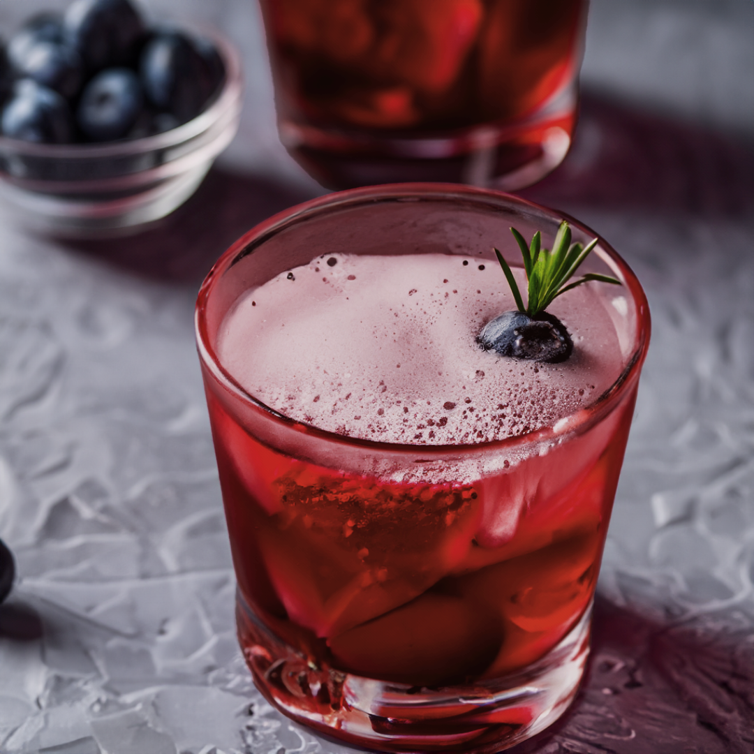 Blueberry Sour Cocktail Recipe with Bols Blueberry Products 