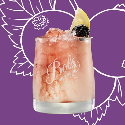 Bramble Cocktail Recipe with Bols Crème de Cassis​​ Products