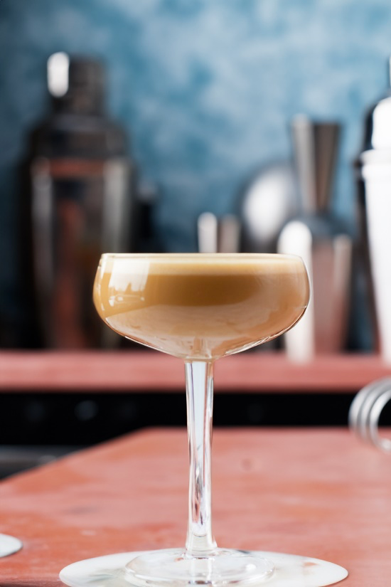 Cappuccino Martini Cocktail Recipe with Bols Brown Cream and Vodka Products