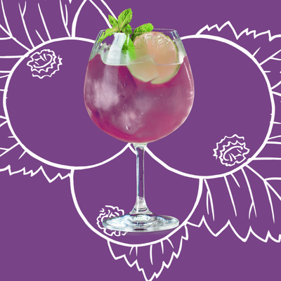 Crème de Cassis​ Spritz Cocktail Recipe with Bols Crème de Cassis​ Products