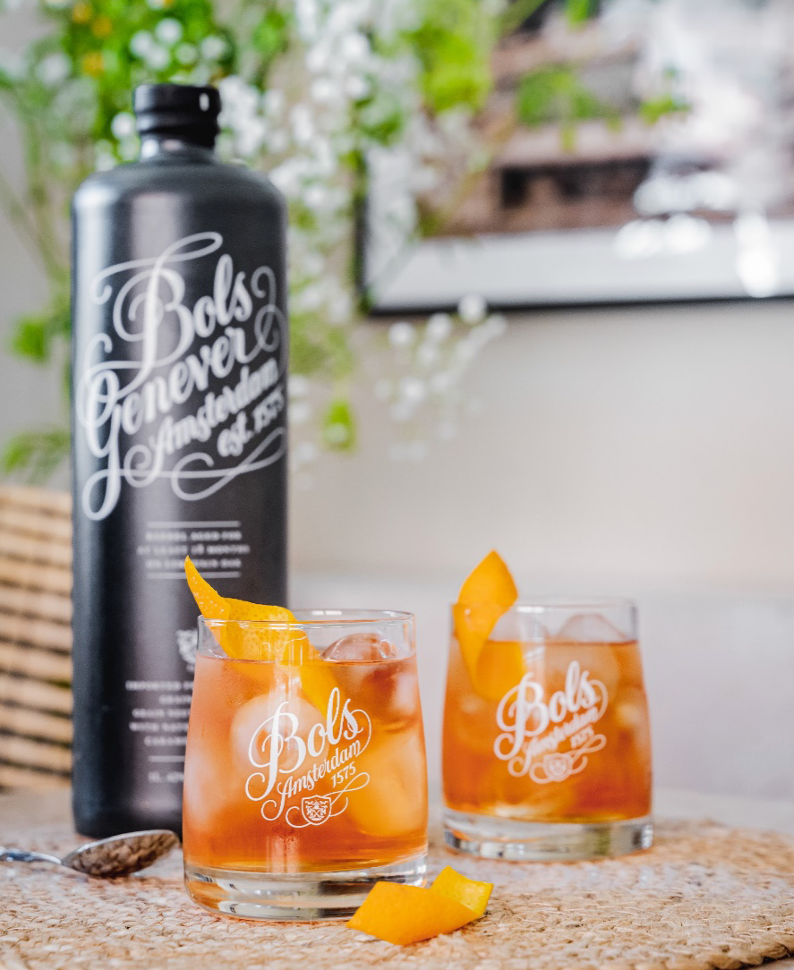 Dutch Connection Cocktail Recipe with Bols Dry Orange and Genever Original Products