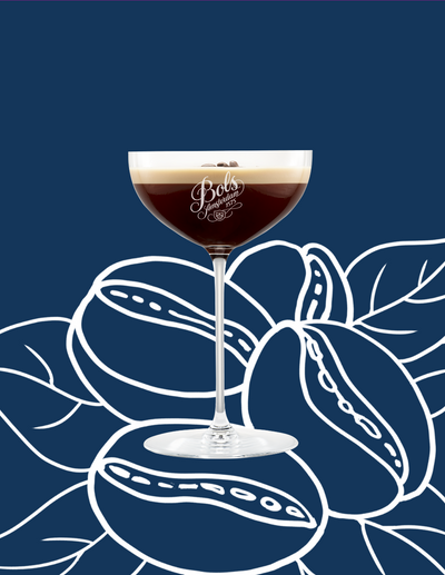 Espresso Martini Cocktail Recipe with Bols Coffee and Vodka Products