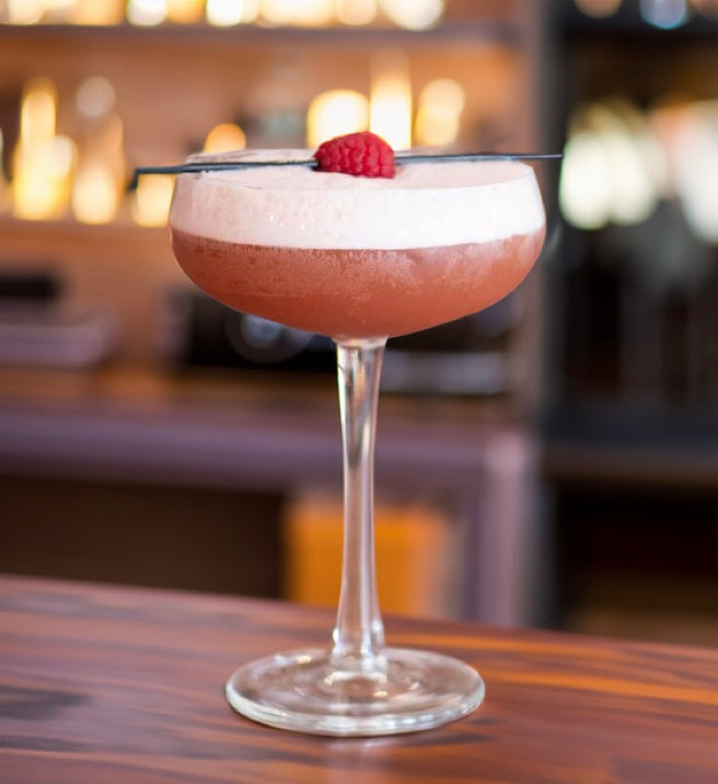 French Martini Cocktail Recipe with Bols Raspberry and Vodka Products