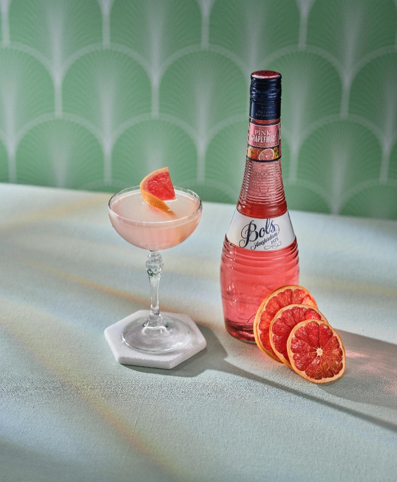 Hemingway Daiquiri Cocktail Recipe with Bols Maraschino and Pink Grapefruit Products