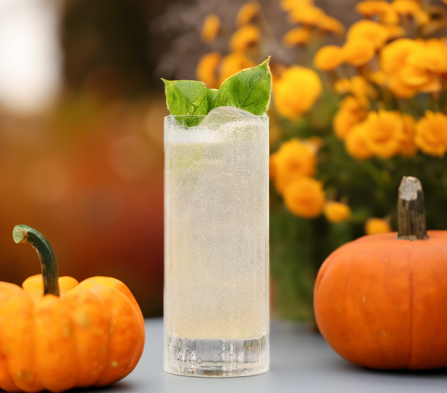 Lychee Rickey Cocktail Recipe with Bols Lychee Products in Halloween