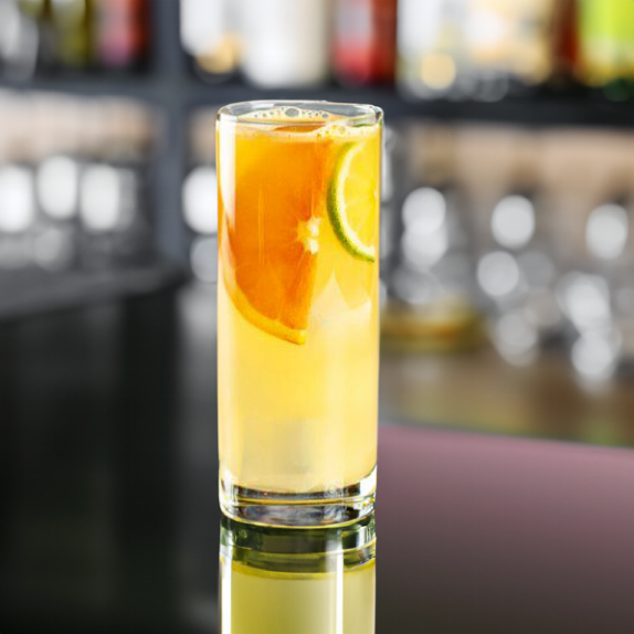 Orange Collins Cocktail Recipe with Bols Dry Orange Products