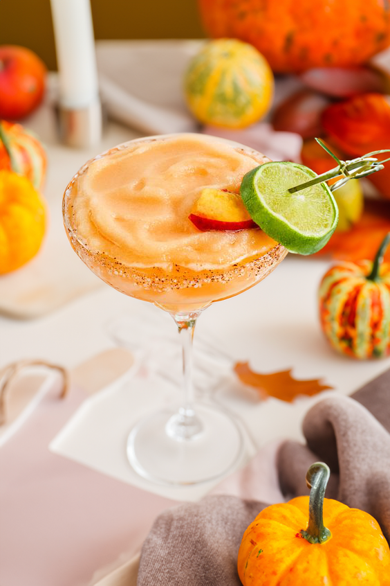 Peach Margarita Cocktail Recipe with Bols Peach and Triple Sec Products