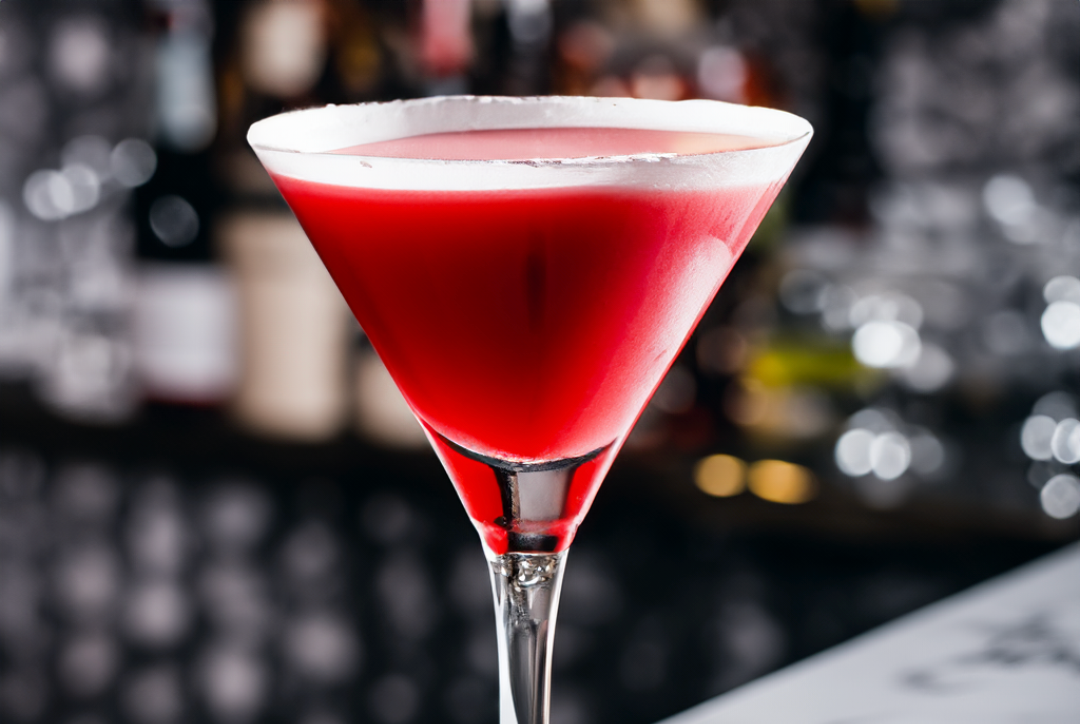 Raspberry Martini Cocktail Recipe with Bols Raspberry and Vodka Products